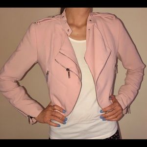 Baby Pink zipper jacket